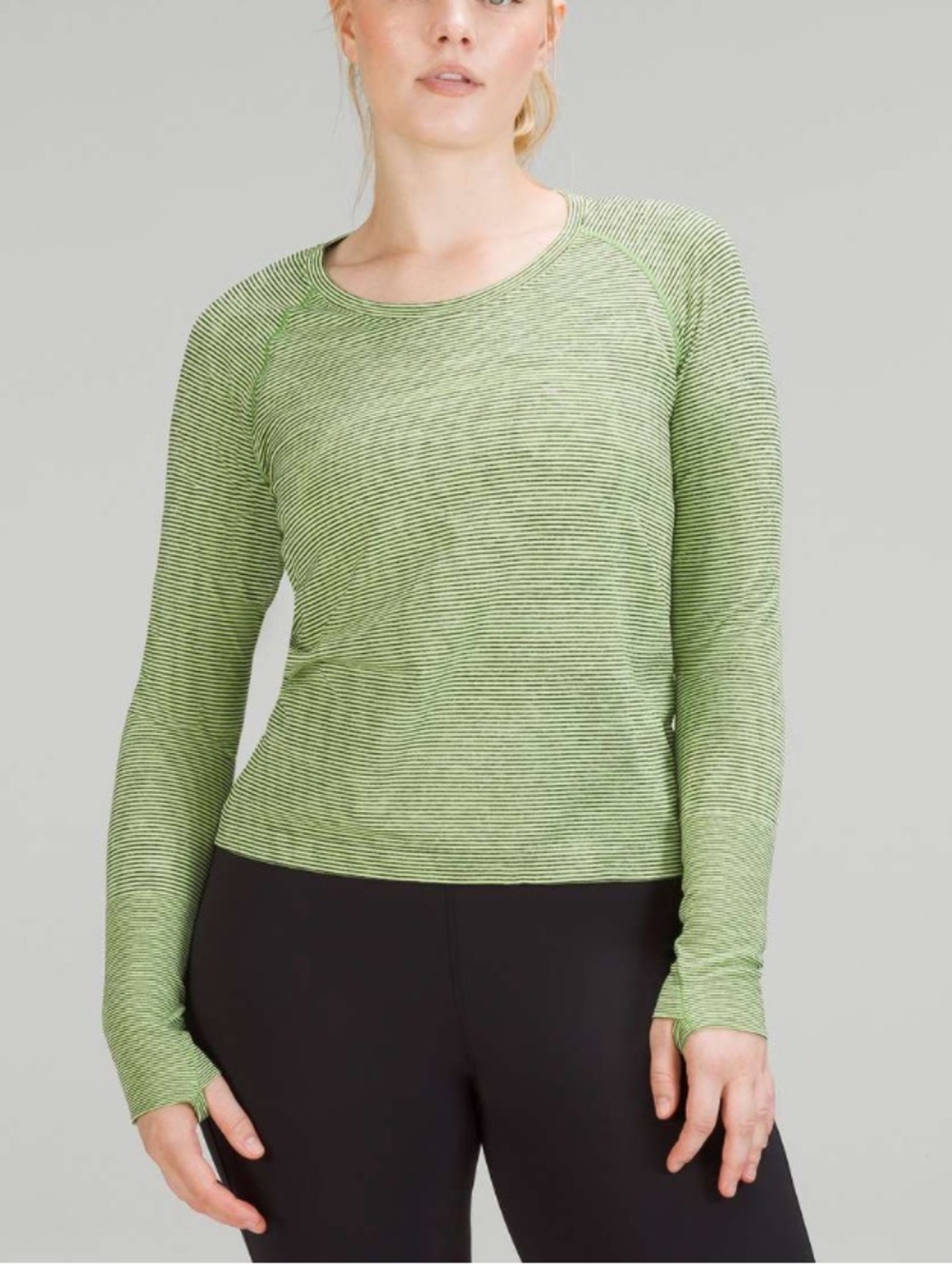 Lululemon Swiftly Tech Long Sleeve Shirt 2.0 Race Wee Are From Space Faded Zap-6